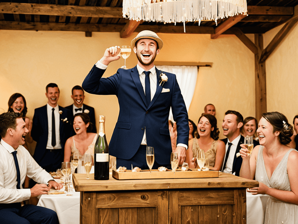 Crafting Unforgettable Toasts with humor