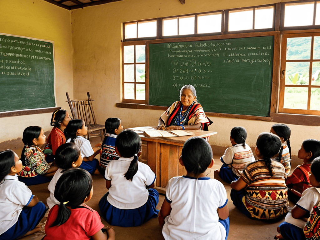 Saving Languages Through Education