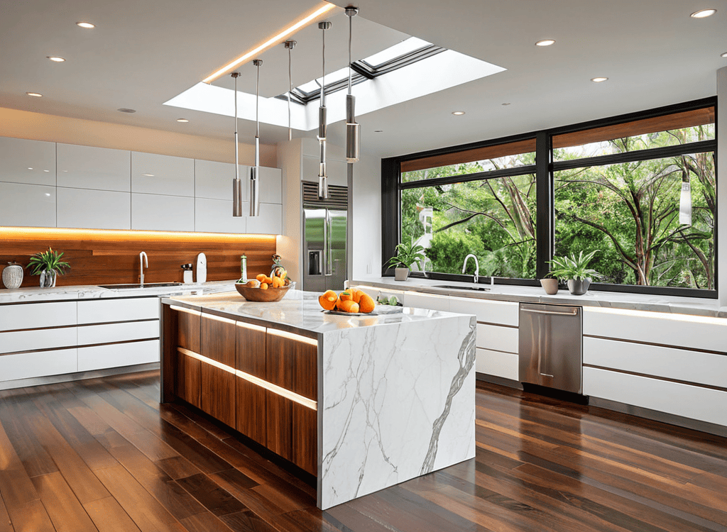 Interior design for kitchens modern style
