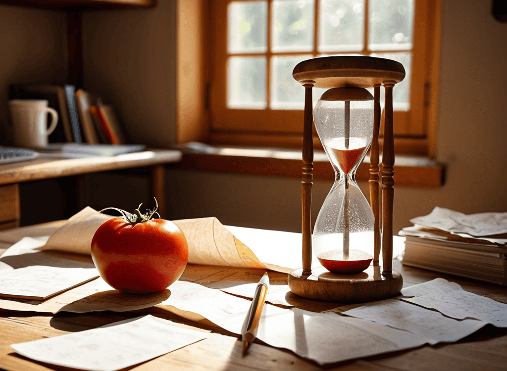 Pomodoro 50/10 Rule timer in action