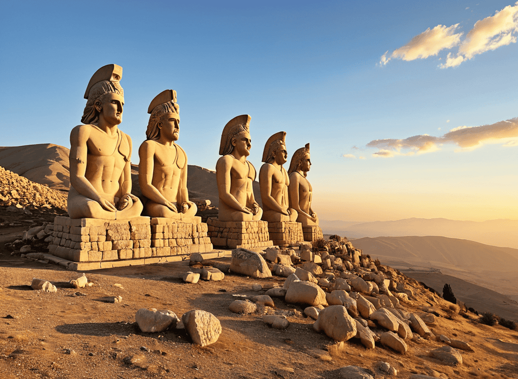Visiting Mount Nemrut at sunrise
