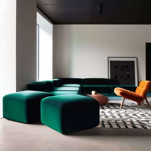 Furniture for Furniture: the Future of Modular Modularity 3 Interchangeable Component Design Playing Tetris With Expensive Velvet Cubes