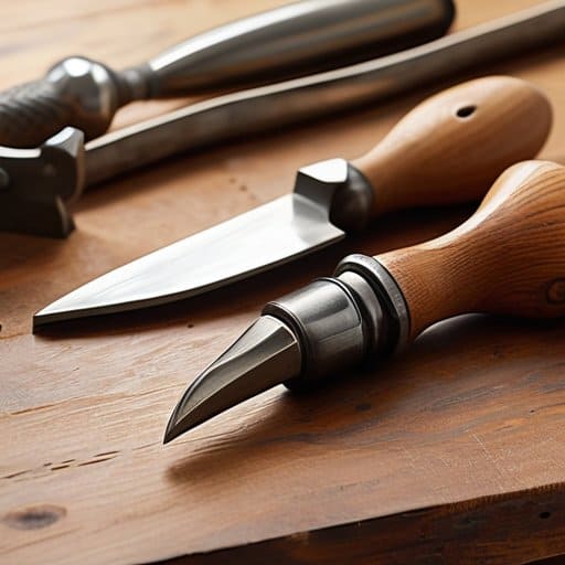 Restoring vintage metal tools, sharp shiny