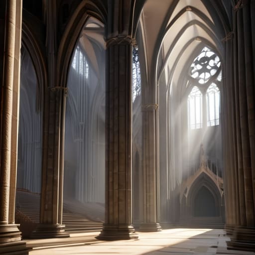 Architectural Spatial Priming in a cathedral.