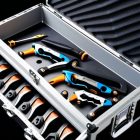 Modular Tool-Chest Flight Cases for moving tools.