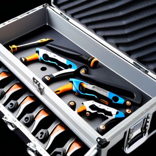 Modular Tool-Chest Flight Cases for moving tools.